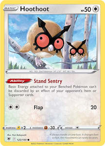 Pokemon Tcg Astral Radiance: Hoothoot (120/189) [Sword & Shield: Astral Radiance]