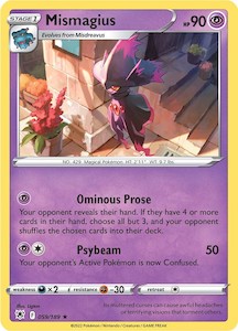 Pokemon Tcg Astral Radiance: Mismagius (059/189) [Sword & Shield: Astral Radiance]