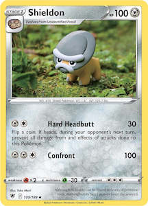 Pokemon Tcg Astral Radiance: Shieldon (109/189) [Sword & Shield: Astral Radiance]