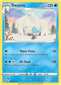 Pokemon Tcg Lost Origin: Swanna (047/196) [Sword & Shield: Lost Origin]