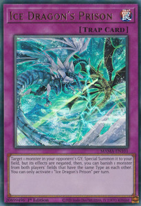 Yugioh Magnificent Mavens Preorder Now Ships Nov 3rd: Ice Dragon's Prison [MAMA-EN101] Ultra Rare