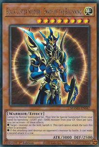 Yugioh Magnificent Mavens Preorder Now Ships Nov 3rd: Black Luster Soldier - Envoy of the Beginning [MAMA-EN047] Ultra Rare