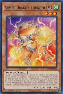 Yugioh 2022 Tin Of The Pharaohs Gods: Armed Dragon Thunder LV3 [MP22-EN004] Common