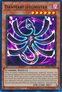 Yugioh 2022 Tin Of The Pharaohs Gods: Danmari @Ignister [MP22-EN062] Super Rare
