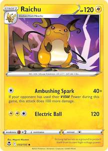 Raichu (050/195) [Sword & Shield: Silver Tempest]
