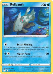 Pokemon Tcg Silver Tempest: Relicanth (044/195) [Sword & Shield: Silver Tempest]
