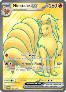 Ninetales ex (186/165) [Scarlet & Violet: 151]