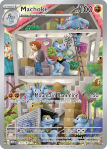 Pokemon 151: Machoke (177/165) [Scarlet & Violet: 151]