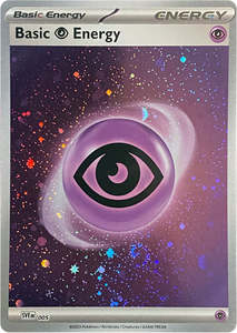 Pokemon Tcg Energy Cards In Stock: Basic Psychic Energy (005) (Cosmos Holo) [Scarlet & Violet: Base Set]