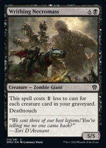 Mtg Singles Instock: Writhing Necromass [Dominaria United]