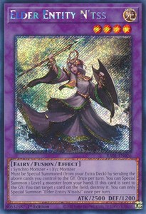 Yugioh Secret: Elder Entity N'tss [RA01-EN026] Platinum Secret Rare