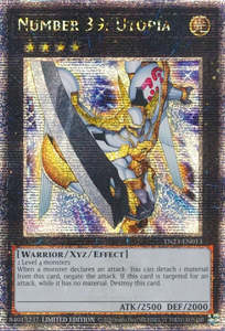 Yugioh Secret: Number 39: Utopia [TN23-EN013] Quarter Century Secret Rare
