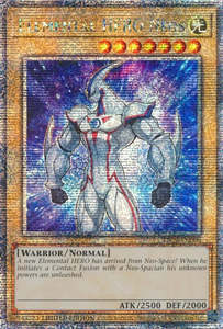 Yugioh Secret: Elemental HERO Neos [TN23-EN006] Quarter Century Secret Rare