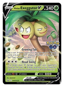 Pokemon Specials: Alolan Exeggutor V (SWSH225) [Sword & Shield: Black Star Promos]
