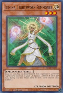 Yugioh Singles Currently In Stock: Lumina, Lightsworn Summoner [BLC1-EN057] Common