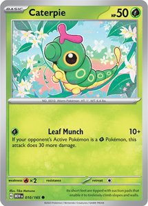 Pokemon 151: Caterpie (010/165) [Scarlet & Violet: 151]