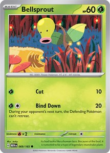 Pokemon 151: Bellsprout (069/165) [Scarlet & Violet: 151]