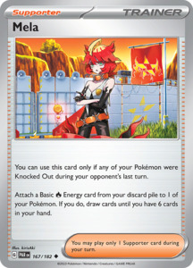 Pokemon Tcg Trainers: Mela (167/182) [Scarlet & Violet: Paradox Rift]