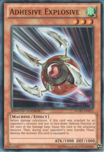 Yugioh Singles Currently In Stock: Adhesive Explosive [WGRT-EN015] Super Rare
