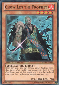 Yugioh Singles Currently In Stock: Chow Len the Prophet [WGRT-EN044] Super Rare