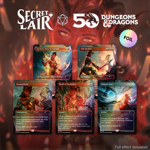 Mtg Secret Lair: Secret Lair x Karlach's Rage Foil Edition