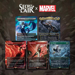 Mtg Secret Lair: Secret Lair x Marvel's Storm Foil Edition
