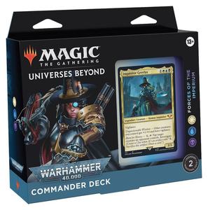 (OPEN) - Universes Beyond: Warhammer 40,000 - Forces of the Imperium Commander Deck