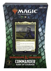 Magic The Gathering: Adventures in the Forgotten Realms - Aura of Courage Commander Deck