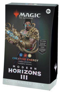 Magic The Gathering: Modern Horizons 3 - Creative Energy Commander deck