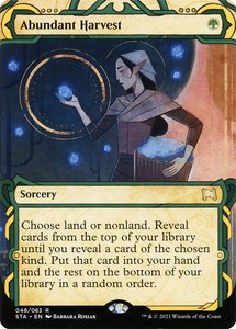 Mtg Singles: Abundant Harvest [Strixhaven Mystical Archive] (48)