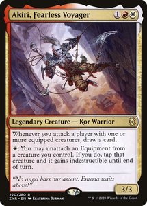 Akiri, Fearless Voyager [Zendikar Rising] (220)