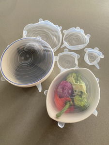 Reusable Silicone Lids