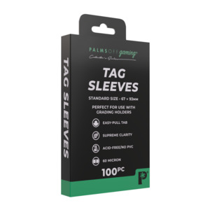 Palms Off Gaming Tag Sleeves (100pc)