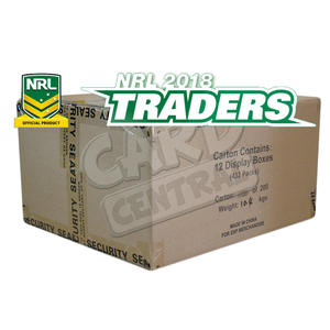 Products: 2018 NRL Traders – Case (12 Boxes) – Card Central