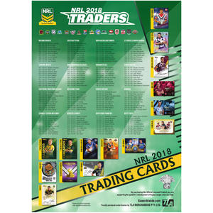 2018 NRL Traders Checklist – Card Central
