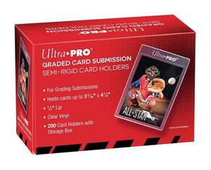 Ultra Pro: Ultra-pro - Semi Rigid 1/2" Lip Tall Sleeves (200ct)