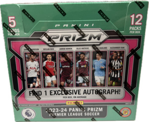 Soccer: 2023/24 Panini Prizm Premier League Soccer International Hobby Box