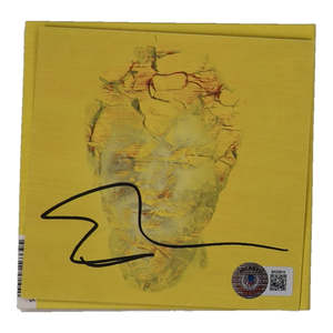 Fanatics: Ed Sheeran Signed "Subtract" CD Insert With Disc