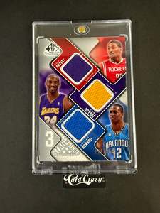 Artest / Bryant / Howard (Rockets/Lakers/Magic) - Star Swatches 278/299 - SP Game Used 09/10
