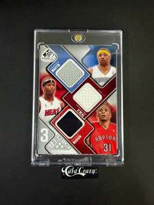 Martin / O'Neal / Marion (Nuggets/Heat/Raptors) - Star Swatches 286/299 - S&hellip;