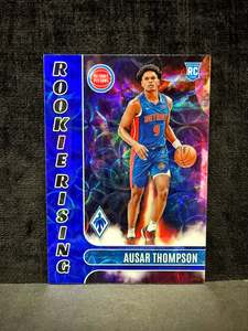 The Collection: Ausar Thompson (Pistons) - Rookie Rising Blue RC 31/35 - Phoenix Intl. BK 2023-24