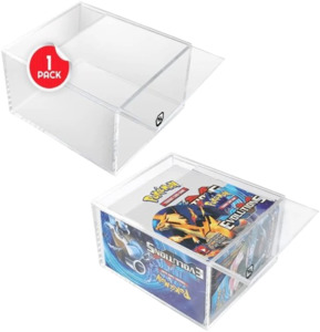 Frontpage: EVORETRO – Pokemon Booster Box Protective Case w/ Sliding Lid