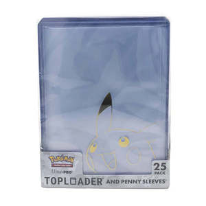 Frontpage: Ultra Pro Pikachu Toploader and Penny Sleeves Combo Pack