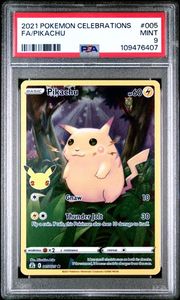 Pokemon: 2021 POKEMON CELEBRATIONS #005 FA/PIKACHU - PSA 9