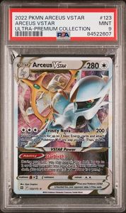 2022 ARCEUS VSTAR - Metal Card - PSA 9