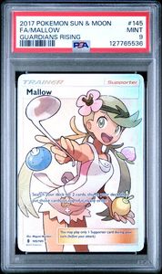 Pokemon: 2017 FA/MALLOW GUARDIANS RISING - PSA 9