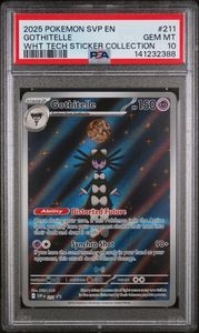 2025 POKEMON GOTHITELLE  - PSA 10
