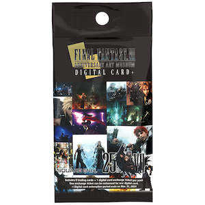 Final Fantasy: Final Fantasy VII - Anniversary Art Museum Digital Card + Booster Pack