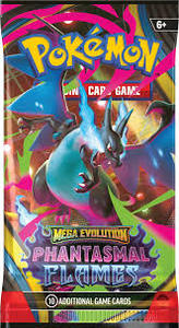 Pokemon Booster Packs: POKÉMON TCG  - Pokémon TCG Phantasmal Flames Booster Pack