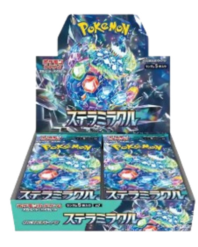 Pokemon Booster Boxes Etbs: Pokemon Stellar Miracle Booster Box - Japanese